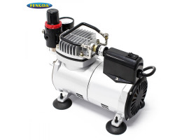 Компрессор безмасляный для аэрографа с охлаждение Фенгда AS-18-2S Компрессор безмасляный для аэрографа с охлаждение Фенгда AS-18-2S