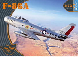 Збірна модель 1/72 Літак F-86A Clear Prop 72054 Збірна модель 1/72 Літак F-86A Clear Prop 72054