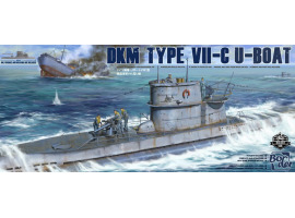 Збірна модель 1/35 Підводний човен DKM Тип VII-C Border Model BS-001 Збірна модель 1/35 Підводний човен DKM Тип VII-C Border Model BS-001