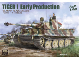 Збірна модель 1/35 Танк Тигр l раннього виробництва Sd.Kfz.181 Pz.Kpfw.VI Ausf.E Border Model BT-010 Збірна модель 1/35 Танк Тигр l раннього виробництва Sd.Kfz.181 Pz.Kpfw.VI Ausf.E Border Model BT-010