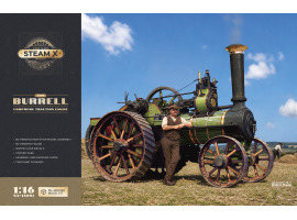 3D-друкована масштабна модель 1/16 1901 Burrell Compound Traction Engine ScaleX SX-16001 3D-друкована масштабна модель 1/16 1901 Burrell Compound Traction Engine ScaleX SX-16001
