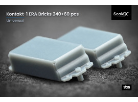 Блоки динамічного захисту 1/35 Контакт-1 240+60 ScaleX A 35002 Блоки динамічного захисту 1/35 Контакт-1 240+60 ScaleX A 35002