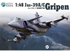Збірна модель 1/48 Літак Jas-39A/C "Gripen" Zimi 80117 Збірна модель 1/48 Літак Jas-39A/C "Gripen" Zimi 80117
