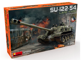 Збірна модель 1/35 Радянська САУ СУ-122-54 пізній тип Miniart 37042 Збірна модель 1/35 Радянська САУ СУ-122-54 пізній тип Miniart 37042