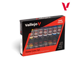 Набір акрилових фарб Game Color Просунутий (Game Color Advanced) 16 шт Vallejo VAL 72298 Набір акрилових фарб Game Color Просунутий (Game Color Advanced) 16 шт Vallejo VAL 72298
