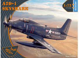 Сборная модель 1/72 Самолет A2D-1 Skyshark Clear Prop CP72050 Сборная модель 1/72 Самолет A2D-1 Skyshark Clear Prop CP72050