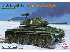 Збірна модель 1/72 американський легкий танк M24 Chaffee Foreart 2003 Збірна модель 1/72 американський легкий танк M24 Chaffee Foreart 2003