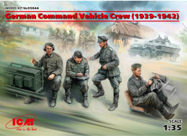 Збірна модель 1/35 екіпаж німецької командної машини (1939-1942) ICM35644 Збірна модель 1/35 екіпаж німецької командної машини (1939-1942) ICM35644