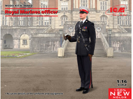 Збірна модель 1/16 Фігура офіцер королівської морської піхоти ICM 16012 Збірна модель 1/16 Фігура офіцер королівської морської піхоти ICM 16012