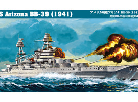 Збірна модель 1/350 Корабель «Арізона» BB-39 (1941) HobbyBoss 86501 Збірна модель 1/350 Корабель «Арізона» BB-39 (1941) HobbyBoss 86501