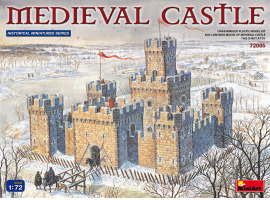 Збірна модель 1/72 Середньовічний замок MiniArt 72005 Збірна модель 1/72 Середньовічний замок MiniArt 72005