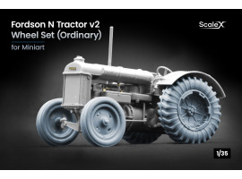 Набір коліс для Fordson N Tractor v2 від Miniart ScaleX WW 35005 Набір коліс для Fordson N Tractor v2 від Miniart ScaleX WW 35005