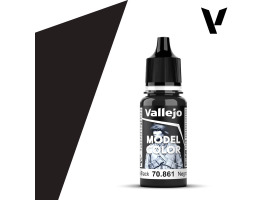 Акрилова фарба Глянсовий чорний (Glossy Black) Vallejo Model Color VAL 70861 Акрилова фарба Глянсовий чорний (Glossy Black) Vallejo Model Color VAL 70861
