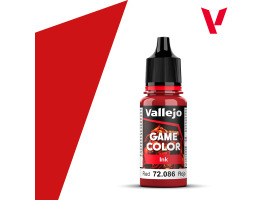 Чорнило червоне Vallejo VAL72086 Чорнило червоне Vallejo VAL72086
