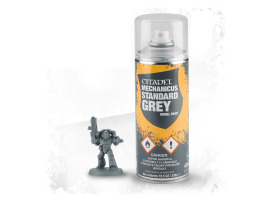 Аерозольна фарба/грунт CITADEL MECHANICUS STANDARD GREY SPRAY (400 мл) Аерозольна фарба/грунт CITADEL MECHANICUS STANDARD GREY SPRAY (400 мл)