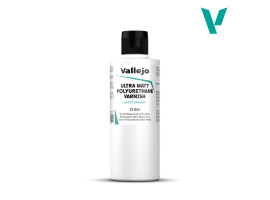 Ультраматовий поліуретановий лак 200 ml Vallejo VAL27653 Ультраматовий поліуретановий лак 200 ml Vallejo VAL27653