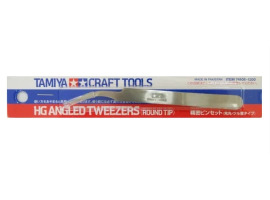 Пінцет HG із закругленими кінчиками Tamiya 74108 Пінцет HG із закругленими кінчиками Tamiya 74108