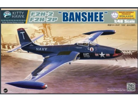 Збірна модель 1/48 Літак F2H-2/-2P Banshee Zimi KH80131 Збірна модель 1/48 Літак F2H-2/-2P Banshee Zimi KH80131