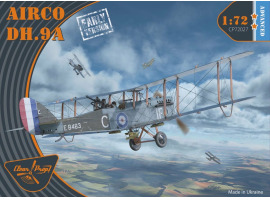 Збірна модель 1/48 Британський літак-бомбардувальник Airco DH.9A (рання версія) Clear Prop 72027 Збірна модель 1/48 Британський літак-бомбардувальник Airco DH.9A (рання версія) Clear Prop 72027