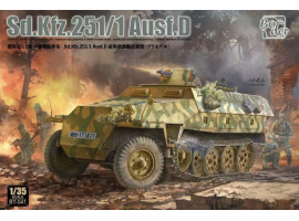 Збірна модель 1/35 Напівгусеничний бронетранспортер Sd.Kfz.251/1/Ausf.D Border Model BT-041 Збірна модель 1/35 Напівгусеничний бронетранспортер Sd.Kfz.251/1/Ausf.D Border Model BT-041