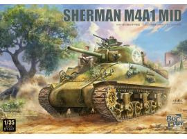 Збірна модель 1/35 Танк Шерман М4А1 Mid Border Model BT-047 Збірна модель 1/35 Танк Шерман М4А1 Mid Border Model BT-047
