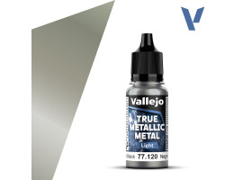 Акрилова фарба Обсидіаново-чорний Світлий тон (Obsidian Black Light) Vallejo True Metallic Metal VAL 77120 Акрилова фарба Обсидіаново-чорний Світлий тон (Obsidian Black Light) Vallejo True Metallic Metal VAL 77120