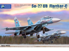 Збірна модель 1/48 Літак Су-27УБ "Flanker-C" Zimi 80168 Збірна модель 1/48 Літак Су-27УБ "Flanker-C" Zimi 80168