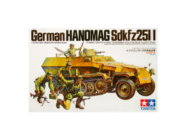 Сборная модель 1/35 Бронетранспортер HANOMAG SD.KFZ. 251/1 Тамия 35020 Сборная модель 1/35 Бронетранспортер HANOMAG SD.KFZ. 251/1 Тамия 35020