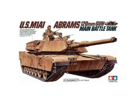 Збірна модель 1/35 Танк U.S.M1A1 Abrams Tamiya 35156 Збірна модель 1/35 Танк U.S.M1A1 Abrams Tamiya 35156