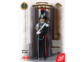 Збірна модель 1/16 Фігура Італійський карабінер ICM 16003 Збірна модель 1/16 Фігура Італійський карабінер ICM 16003