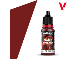 Акрилова фарба - Scarlet Red Game Color Vallejo 72012 Акрилова фарба - Scarlet Red Game Color Vallejo 72012