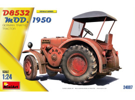 Збірна модель 1/24 Німецький трактор D8532, модифікація 1950 року. Miniart 24007 Збірна модель 1/24 Німецький трактор D8532, модифікація 1950 року. Miniart 24007
