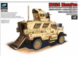 Scale model 1/72 M1224 MaxxPro MRAP ith O-GPK Turret T-Model GH72A03 Scale model 1/72 M1224 MaxxPro MRAP ith O-GPK Turret T-Model GH72A03