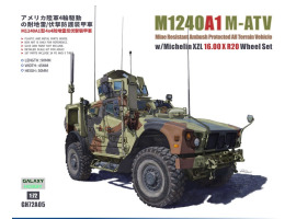 Scale model 1/72 U.S. M-ATV M1240A1 MRAP with O-GPK Kits T-Model GH72A05 Scale model 1/72 U.S. M-ATV M1240A1 MRAP with O-GPK Kits T-Model GH72A05
