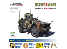 Scale model 1/72 U.S. M-ATV M1240A1 MRAP with O-GPK Kits T-Model GH72A05-Sp Scale model 1/72 U.S. M-ATV M1240A1 MRAP with O-GPK Kits T-Model GH72A05-Sp