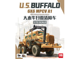 Scale model 1/72 U.S. APC 'Buffalo' 6x6 MPCV A1 (Standard Version) T-Model TK7360 Scale model 1/72 U.S. APC 'Buffalo' 6x6 MPCV A1 (Standard Version) T-Model TK7360
