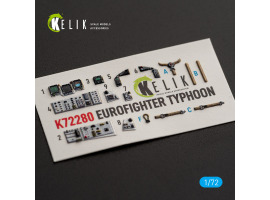 Eurofighter Typhoon EF-2000 декаль інтер'єр для комплекту Hasegawa 1/72 KELIK K72280 Eurofighter Typhoon EF-2000 декаль інтер'єр для комплекту Hasegawa 1/72 KELIK K72280