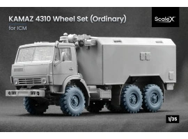 Набір коліс для КамАЗ 4310 від ICM ScaleX WM-35008 Набір коліс для КамАЗ 4310 від ICM ScaleX WM-35008