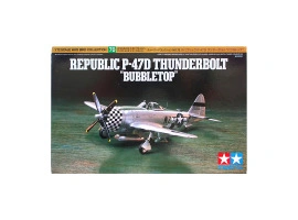 Збірна модель 1/72 Літак Republic P-47D Thunderbolt "Bubbletop" Tamiya 60770 Збірна модель 1/72 Літак Republic P-47D Thunderbolt "Bubbletop" Tamiya 60770