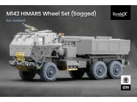 Набір коліс (з деформацією) для М142 HIMARS від Foreart ScaleX WM-35024W Набір коліс (з деформацією) для М142 HIMARS від Foreart ScaleX WM-35024W