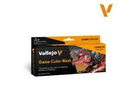 Набір акрилових змивок (Game Color Wash) 8 шт VAL 72190 Набір акрилових змивок (Game Color Wash) 8 шт VAL 72190