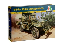 Сборная модель 1/35 Самоходная установка M6 (Gun Motor Carriage M6) на базе шасси Dodge WC-55 Сборная модель 1/35 Самоходная установка M6 (Gun Motor Carriage M6) на базе шасси Dodge WC-55