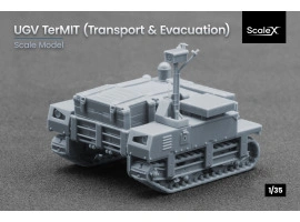 Збірна модель 1/35 Наземний дрон "TerMIT" (транспортно-евакуаційна версія) ScaleX VG-35005 Збірна модель 1/35 Наземний дрон "TerMIT" (транспортно-евакуаційна версія) ScaleX VG-35005