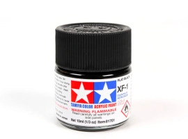 Акриловая краска на спиртовой основе Матовый Черный 10мл Тамия XF-1 Акриловая краска на спиртовой основе Матовый Черный 10мл Тамия XF-1