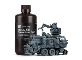 Фотополімерна смола ELEGOO ABS-Like 3.0 8k resin "Space Grey" (сіра) 1кг Фотополімерна смола ELEGOO ABS-Like 3.0 8k resin "Space Grey" (сіра) 1кг