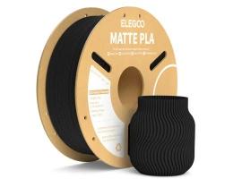 Пластик ELEGOO PLA MATTE Filament Ø1.75мм "Matte Black" (матовый черный) 1кг Пластик ELEGOO PLA MATTE Filament Ø1.75мм "Matte Black" (матовый черный) 1кг