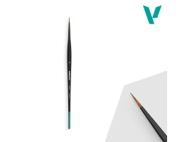 Круглая синтетическая кисть №. 0 Vallejo VALB02000 Круглая синтетическая кисть №. 0 Vallejo VALB02000