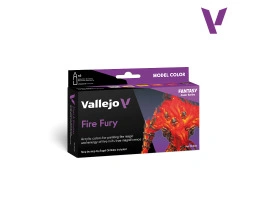 Набор акриловых красок Огненная ярость (Fire Fury) Vallejo VAL 70243 Набор акриловых красок Огненная ярость (Fire Fury) Vallejo VAL 70243