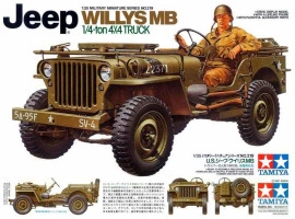 Збірна модель 1/35 автомобіль Jeep Willys MB 1/4 ton 4X4 Truck Tamiya 35219 Збірна модель 1/35 автомобіль Jeep Willys MB 1/4 ton 4X4 Truck Tamiya 35219