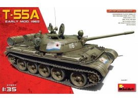 Сборная модель 1/35 Танк Т-55А раннего образца 1965 года МиниАрт 37057 Сборная модель 1/35 Танк Т-55А раннего образца 1965 года МиниАрт 37057